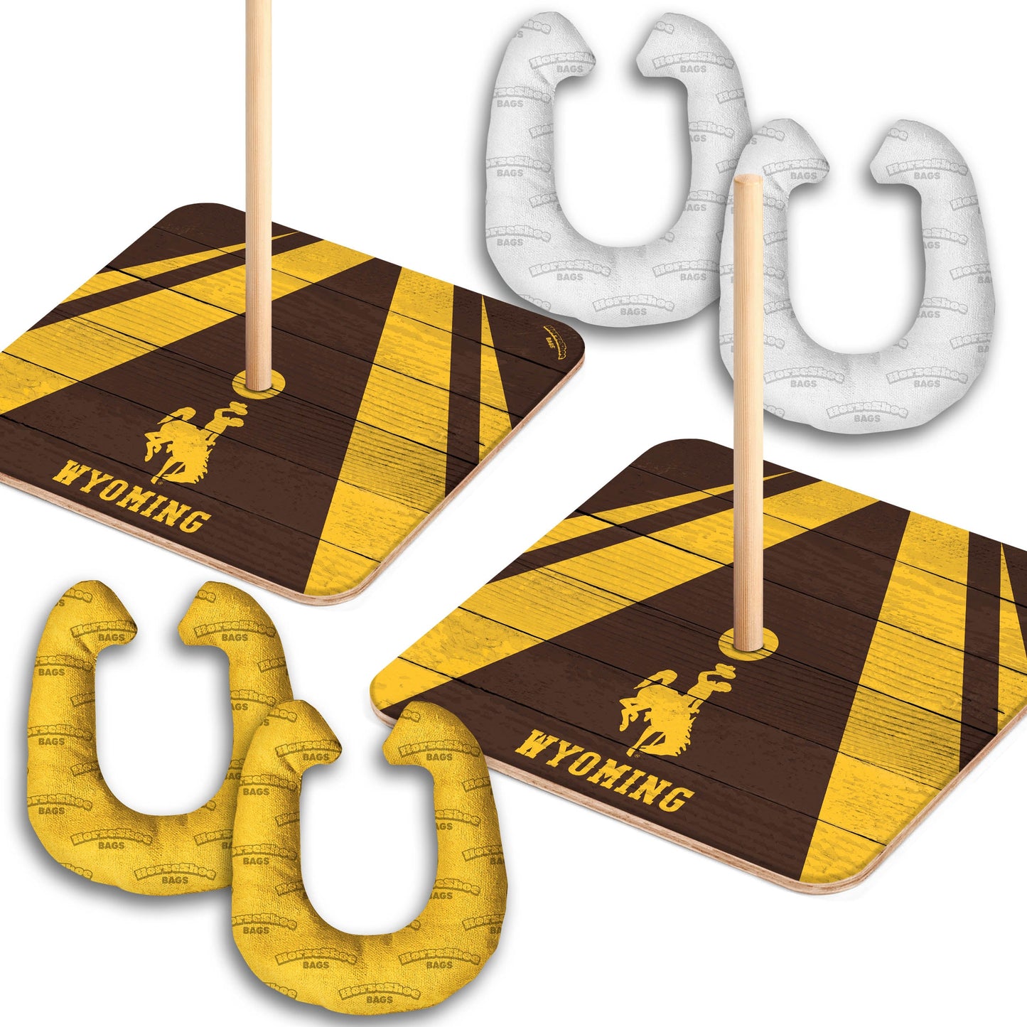 NCAA Wyoming Cowboys Horseshoe Bag Game