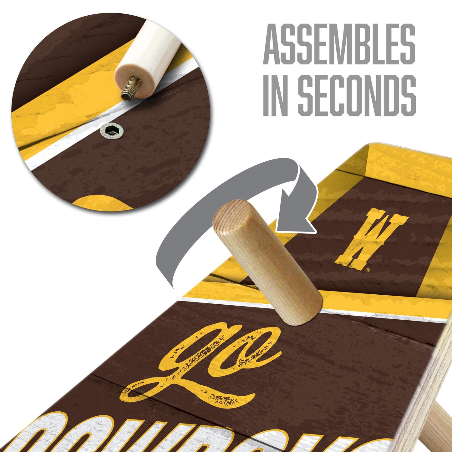 NCAA Wyoming Cowboys Ringbag Outdoor Game