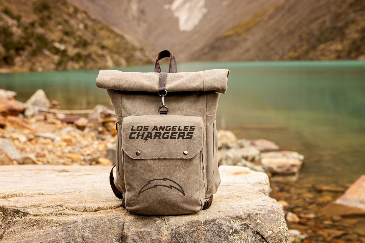 Los Angeles Chargers - Carmel Roll Top Picnic Backpack Cooler