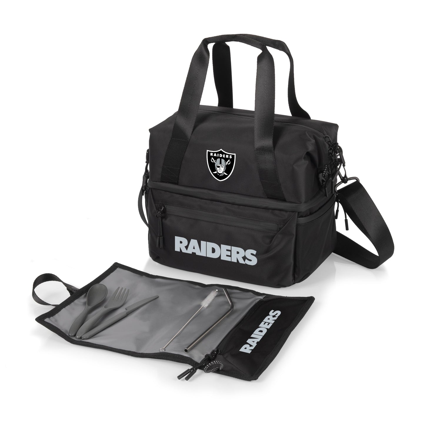 Las Vegas Raiders - Tarana Recycled Lunch Bag Cooler with Utensils