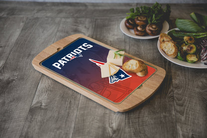 New England Patriots - Billboard Glass Top Serving Tray