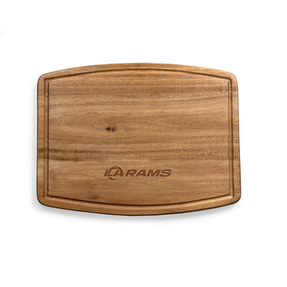 Los Angeles Rams - Ovale Acacia Cutting Board