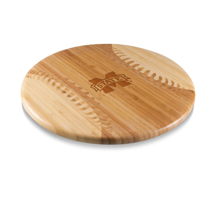 Mississippi State Bulldogs - Home Run! Baseball Cutting Board & Serving Tray