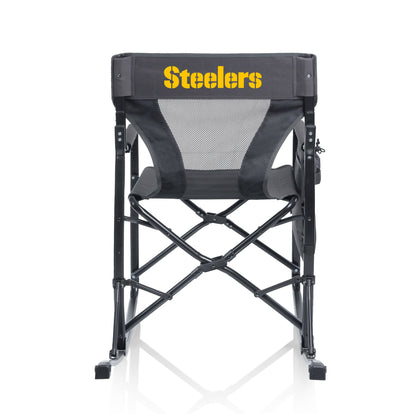 Pittsburgh Steelers - Woodland Rocking Camping Chair