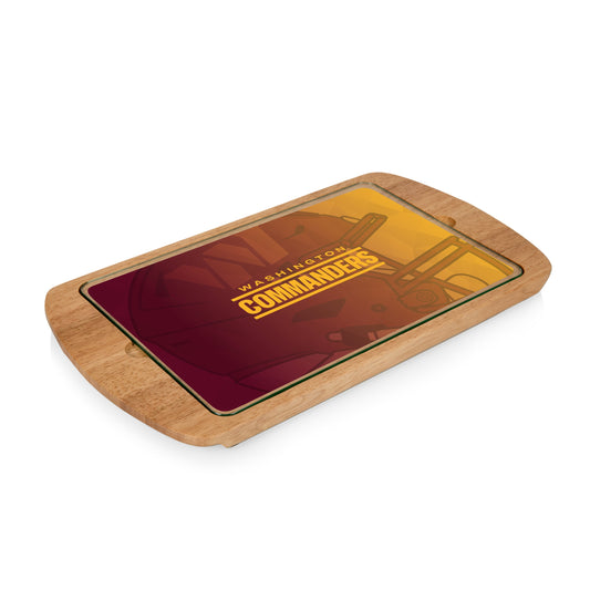 Washington Commanders - Billboard Glass Top Serving Tray