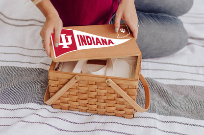Indiana Hoosiers - Poppy Personal Picnic Basket