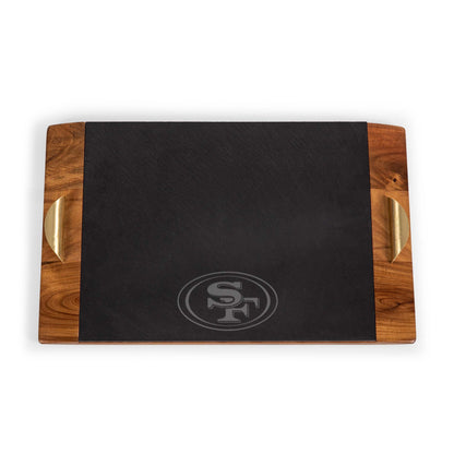 San Francisco 49ers - Covina Acacia and Slate Serving Tray